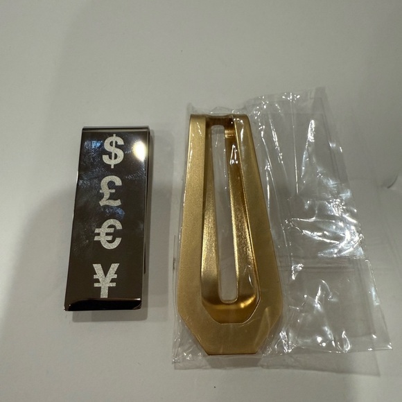 Gold and Silver Money Clip - Picture 4 of 4